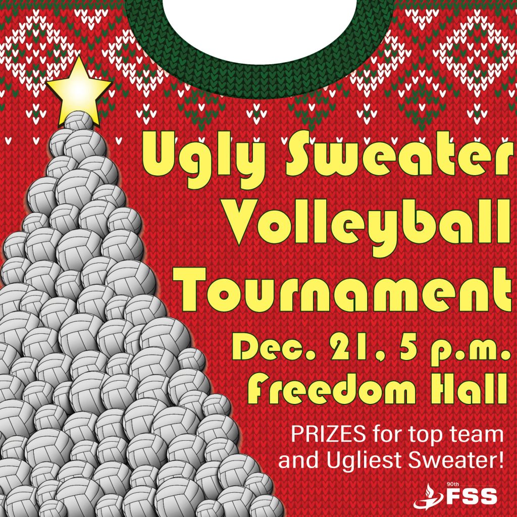 Ugly Sweater Volleyball Tournament